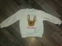 Bluza Reserved 98 z buldogiem nowa z metka