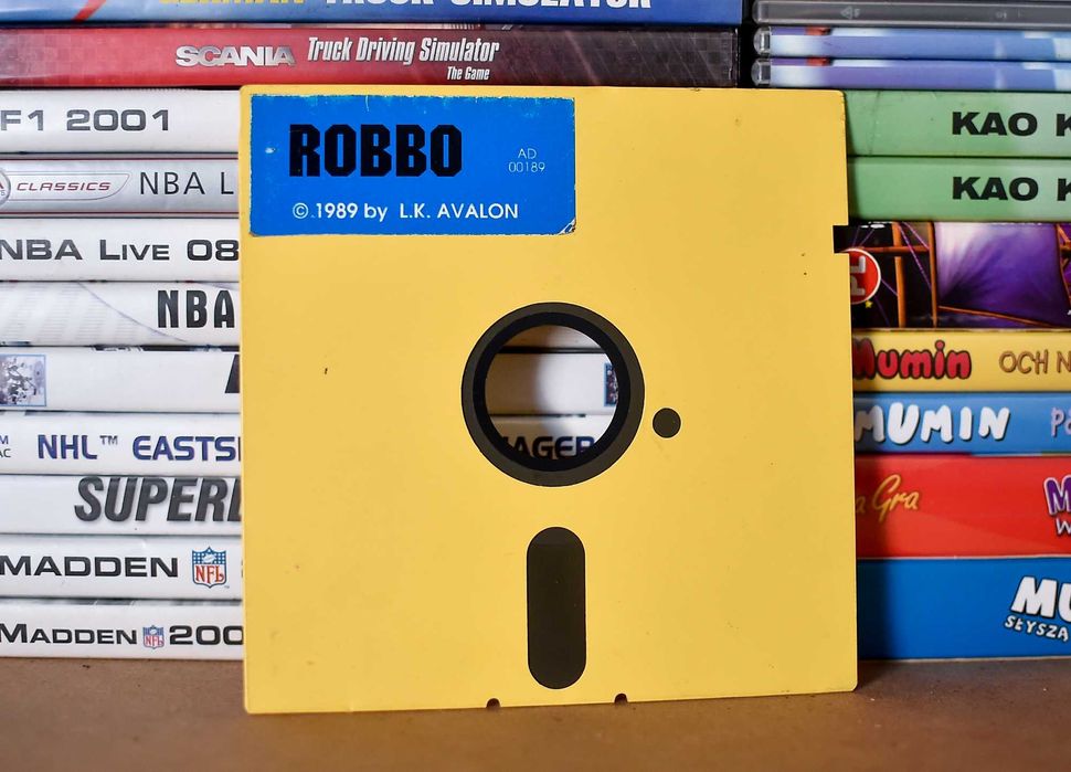 Gra Commodore 5,25 - Robbo L.K Avalon (1989)
