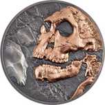 Evolution of Life HOMINIDAE 500 тугриков 1 oz. монета серебро 2021