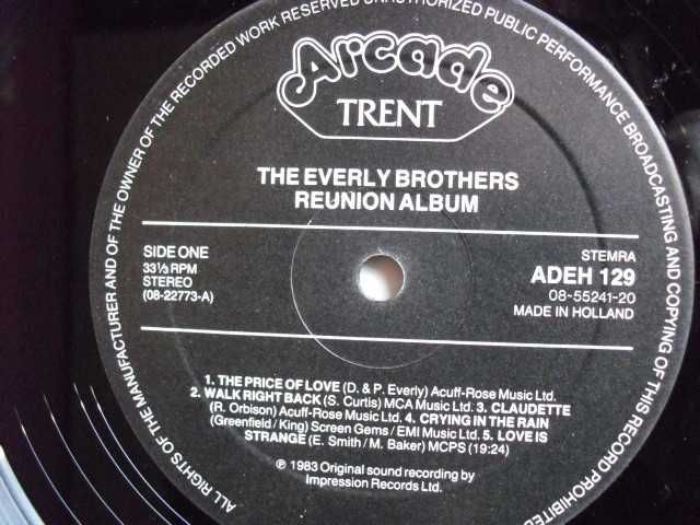 Everly Brothers "Reunion Concert 1983" - płyta winylowa
