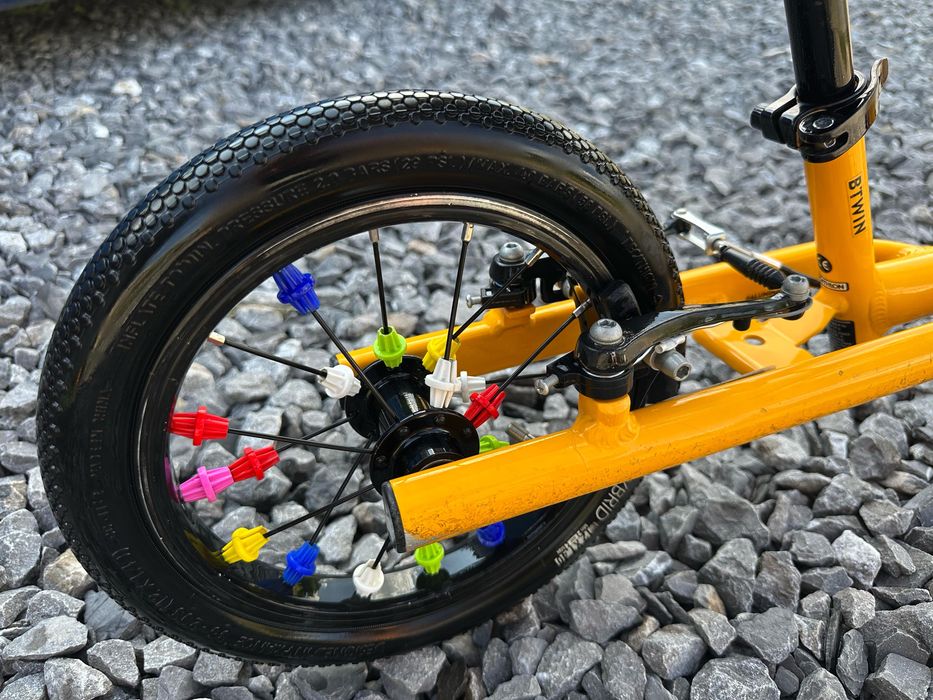 Rowerek biegowy Btwin Runride 900 12 cali pompowane koła