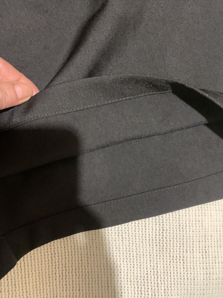 Чорні брюки палаццо розмір L