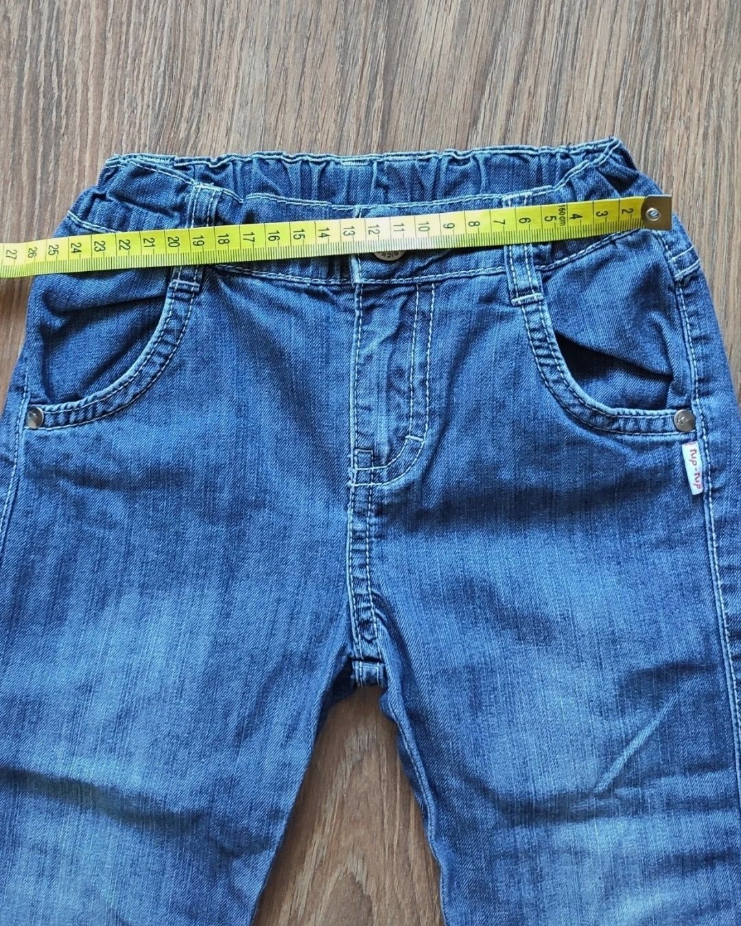 Spodnie chłopięce jeansowe tup tup 98