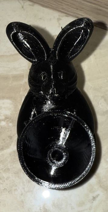 Підставка для яйця і мисочка,зайчик-3д