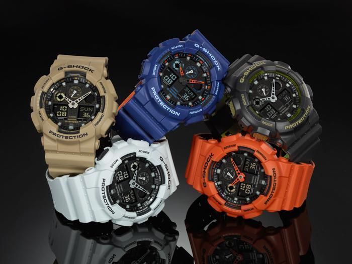 Мужские часы Casio GA-100L-1A ! Оригинал! Фирменная гарантия 2 года!