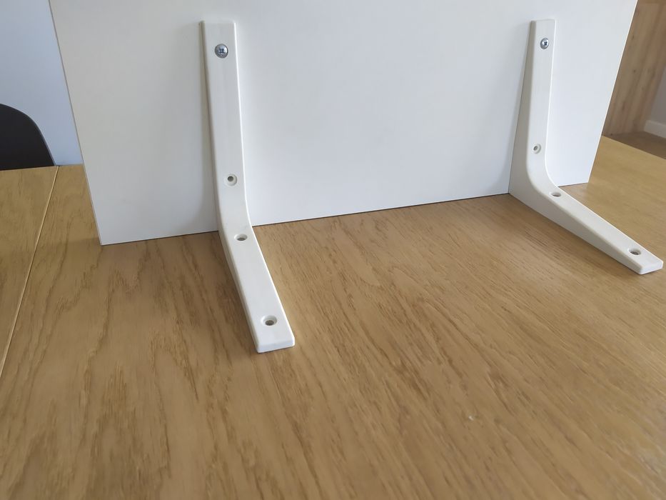 1 półka scienna biała 53cmx20cm