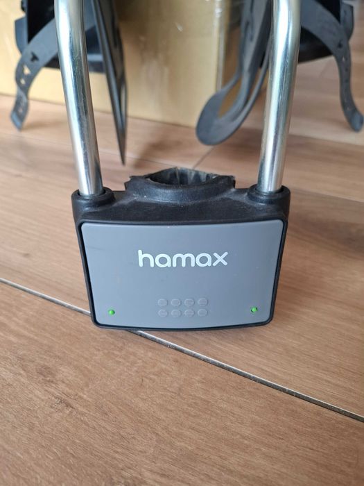 Fotelik rowerowy Hamax Siesta z adapterem