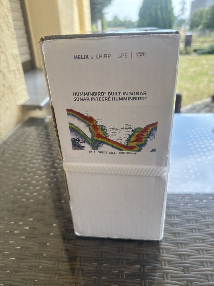 Echosonda skaner Humminbird Helix 5 G3 Chirp Gps nowa