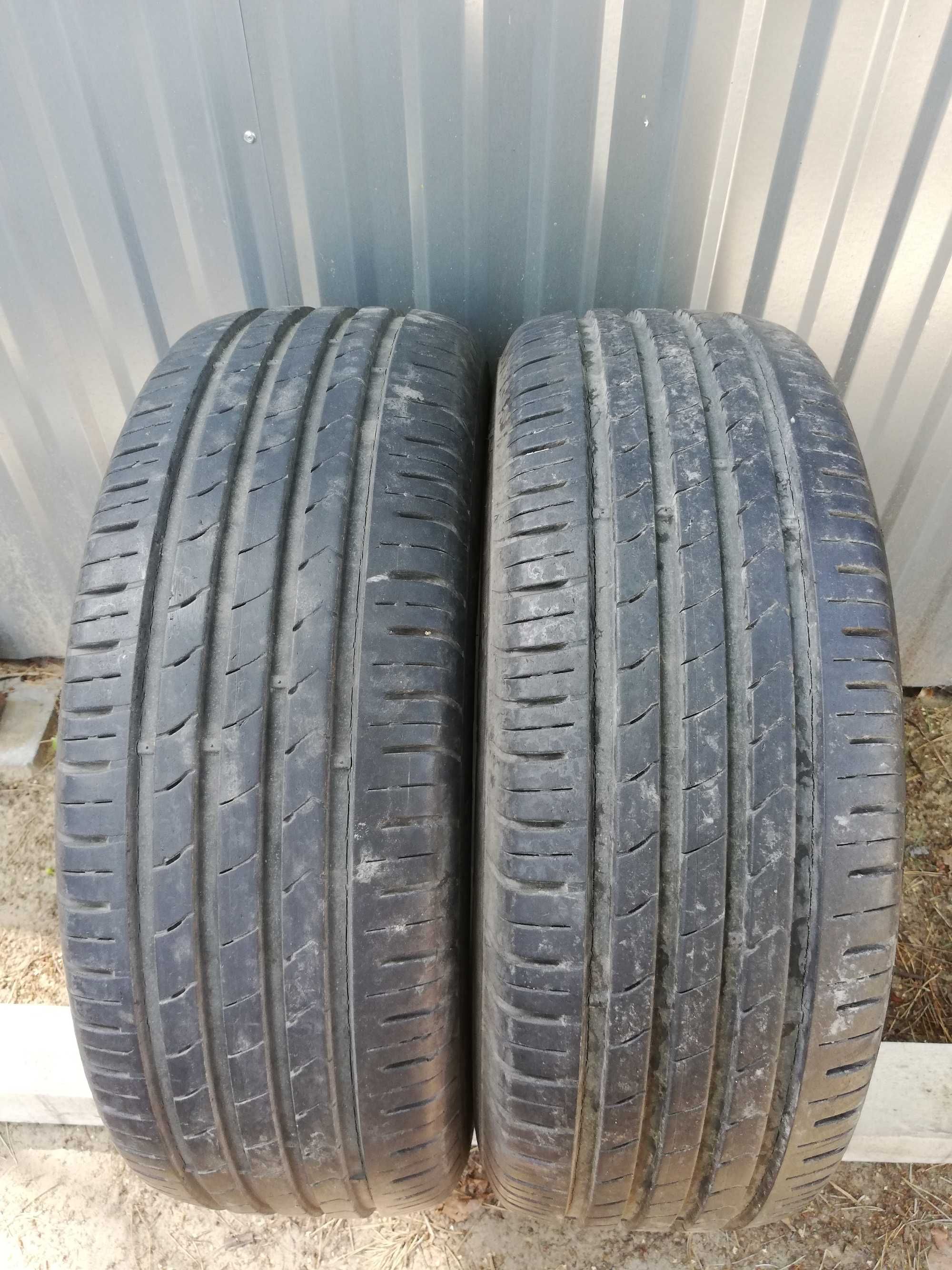 2 opony letnie Kumho  215/60R16. Bieżnik 7,5mm.