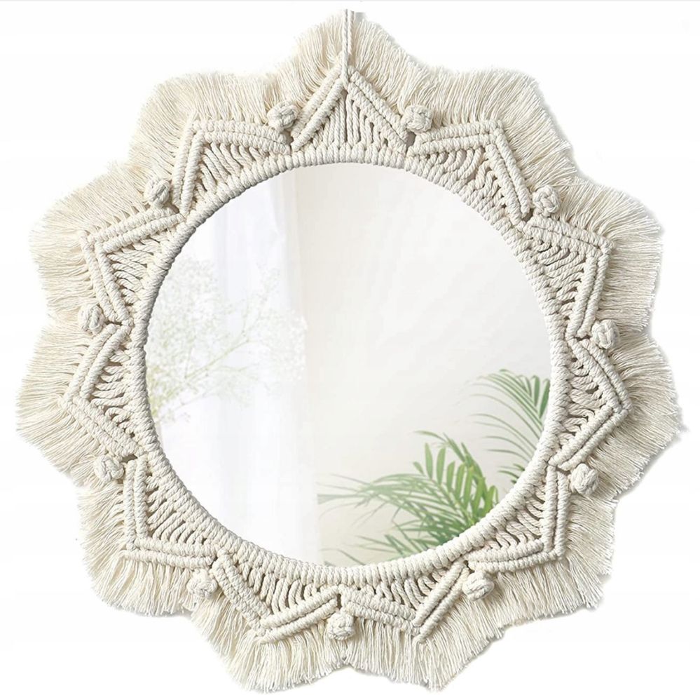 Lustro ścienne BOHO 50 cm