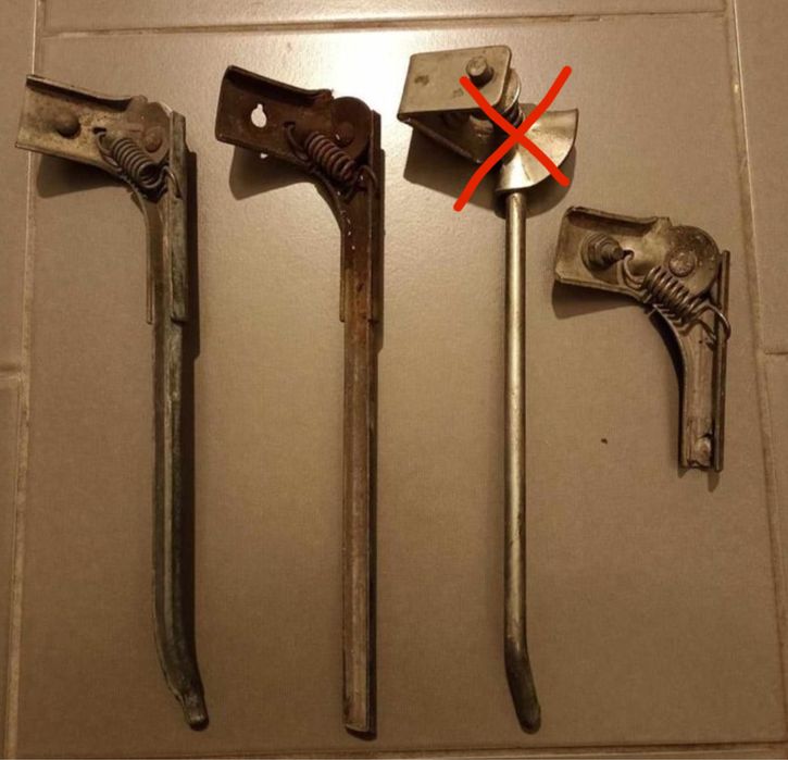 Stopki rowerowe PRL Wigry jubilat romet