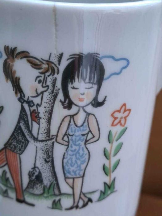 Serviço de café Vista Alegre vintage c. 1960