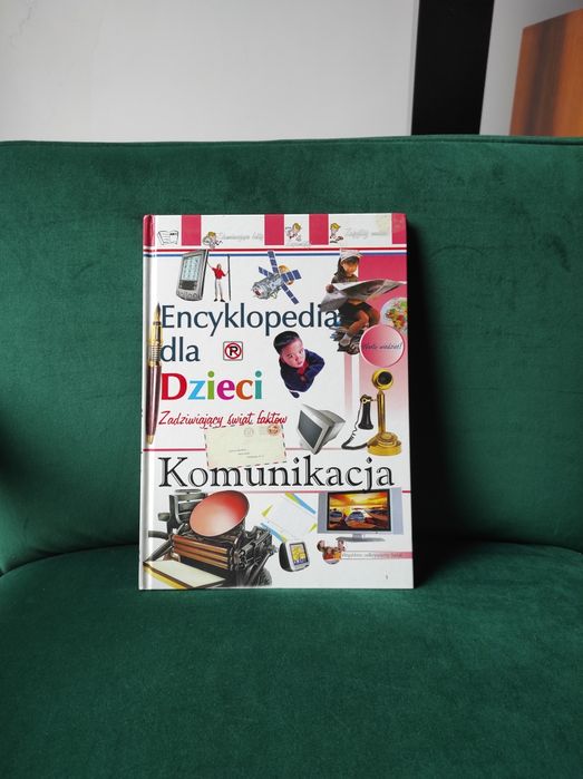 Książka encyklopedia dla dzieci Komunikacja