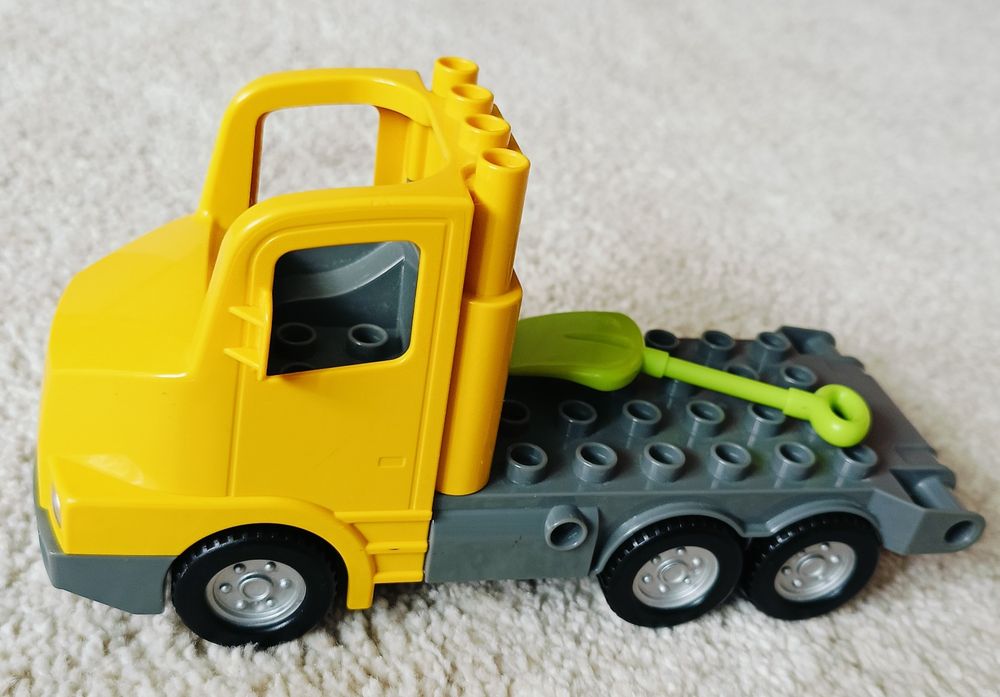 Lego Duplo 2008 Tir ciężarówka+ gratis łopatka