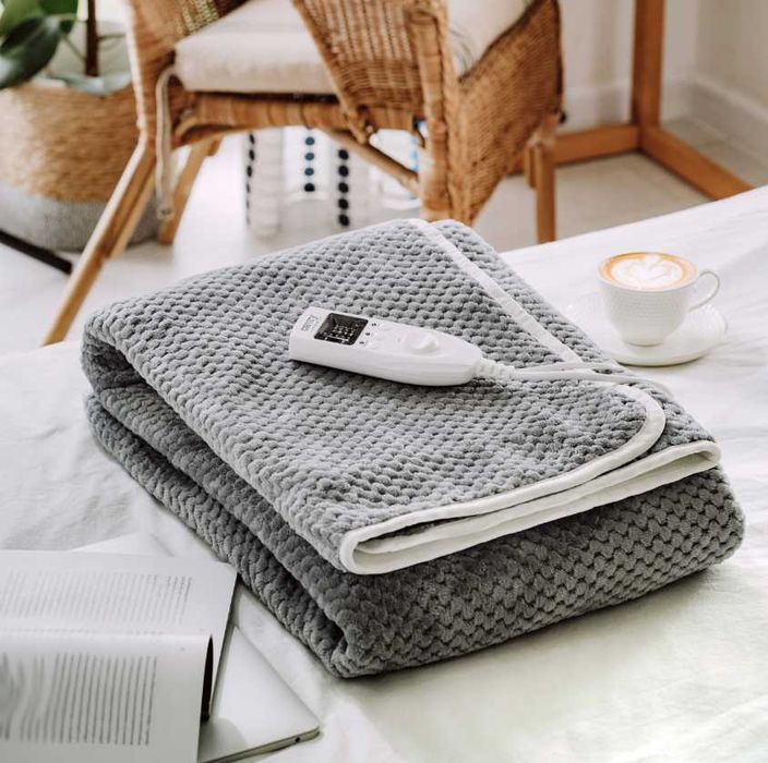 NOWY Elektryczny Koc Grzewczy Podgrzewany Termiczny Możliwe Pranie HIT