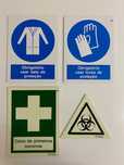 Placas Sinalética Fotoluminescentes