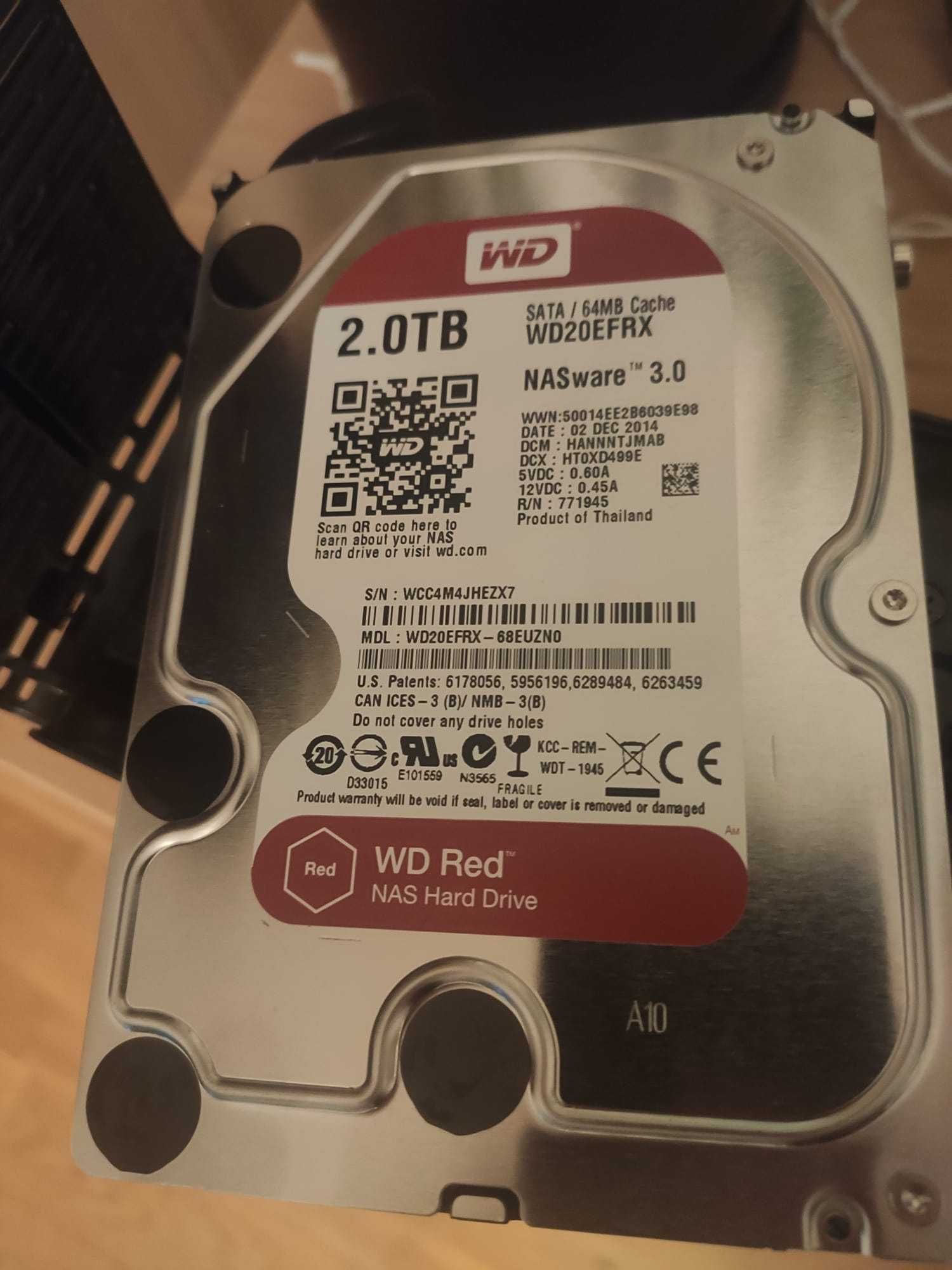 Serwer plików WD EX2 + 2 dyski 2TB WD RED