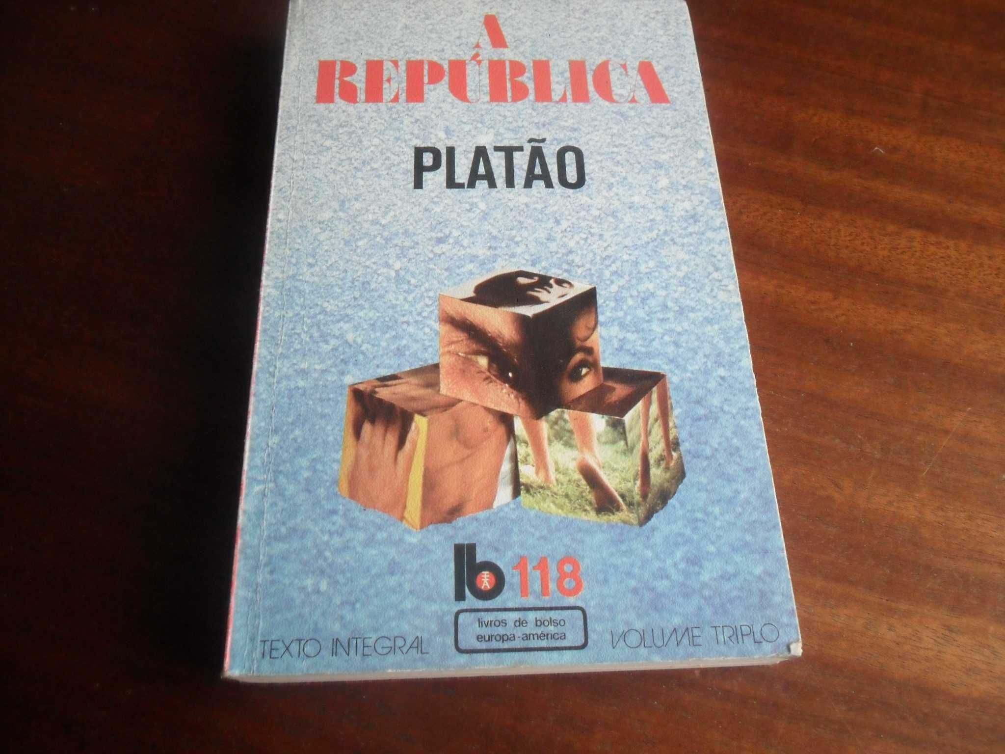 "A República" de Platão - Edição de 1975