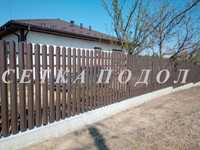 Забор металлический штакетник паркан ворота профнастил пвх сетка