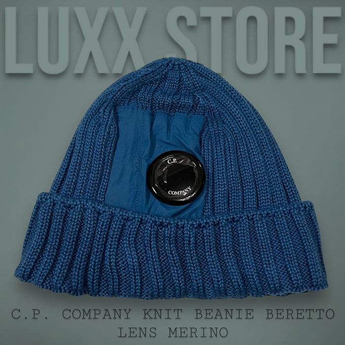 Шапка C.P. Company Lens Merino (cp, сп, сипи компани)