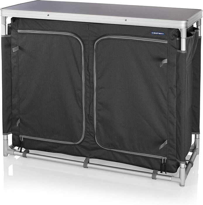 (CAMPART Travel) Armário para campismo 82 cm de altura, novo