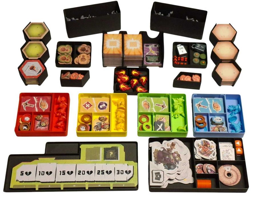 Ślimaki Insert ALL-INN Organizer do gry planszowej+wszystkie dodatkami