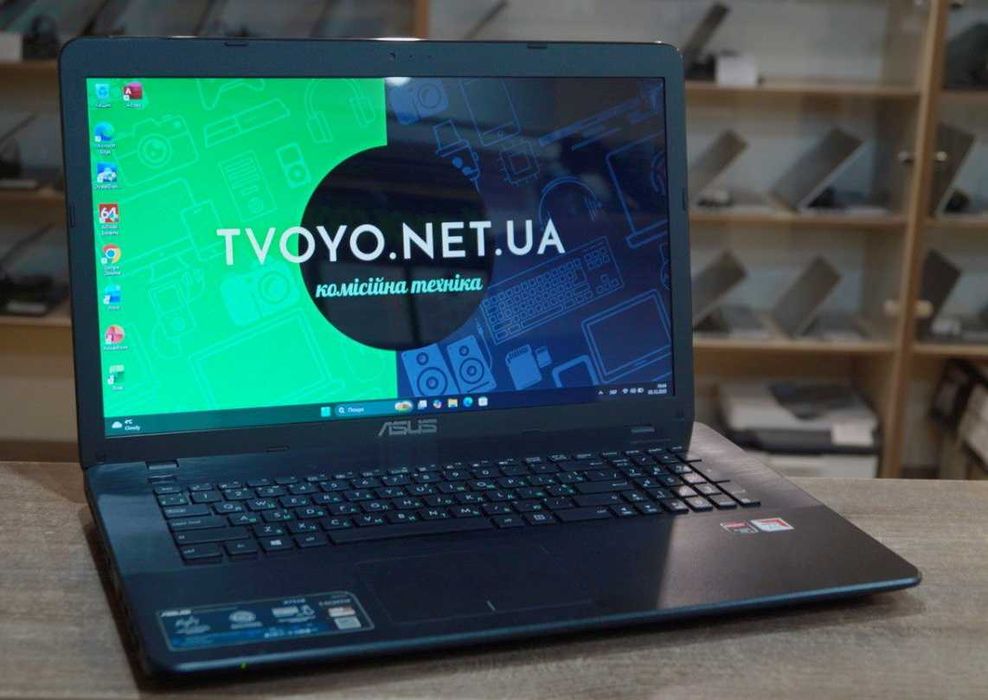ГАРАНТІЯ Asus (17"/AMD A9-9420/RAM 8ГБ/SSD 120ГБ/AMD R5 M420 2ГБ)TVOYO