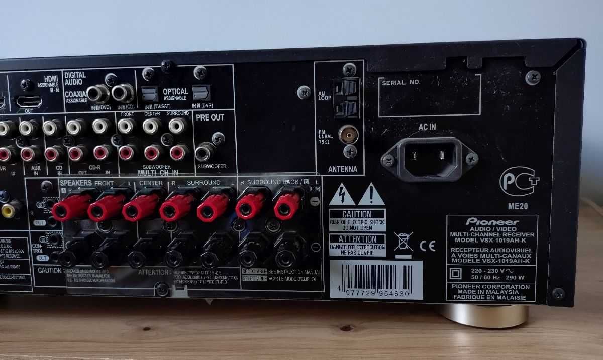 Amplituner kina domowego Pioneer VSX-1019AH 7.1
