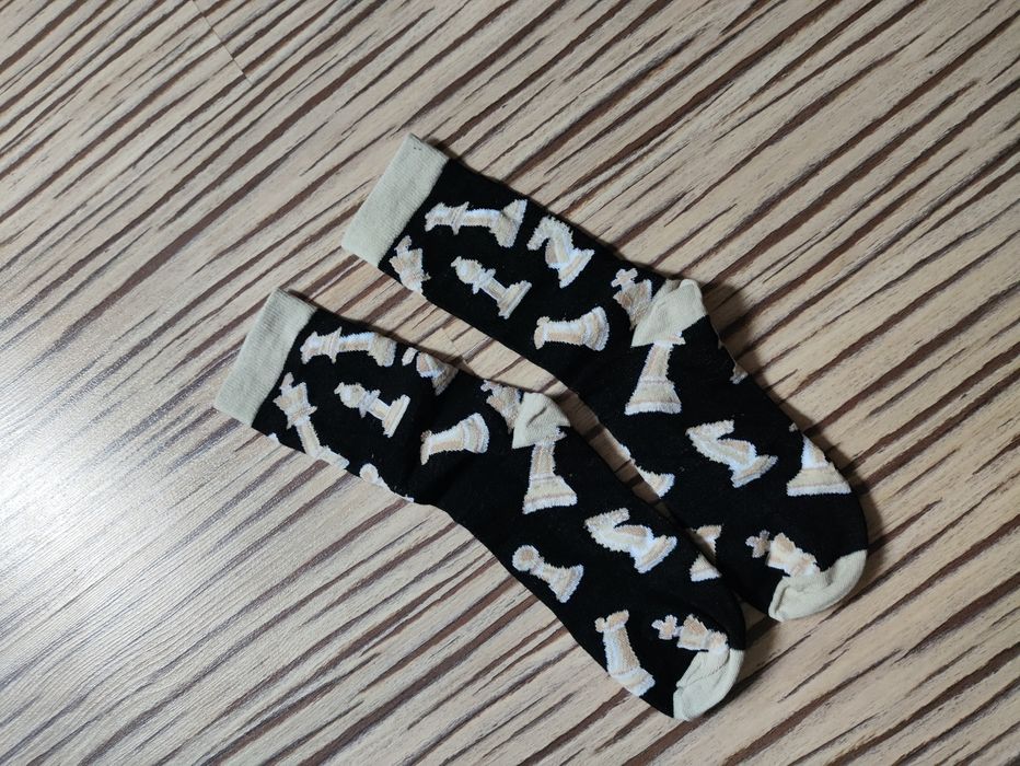 Skarpety figury szachowe