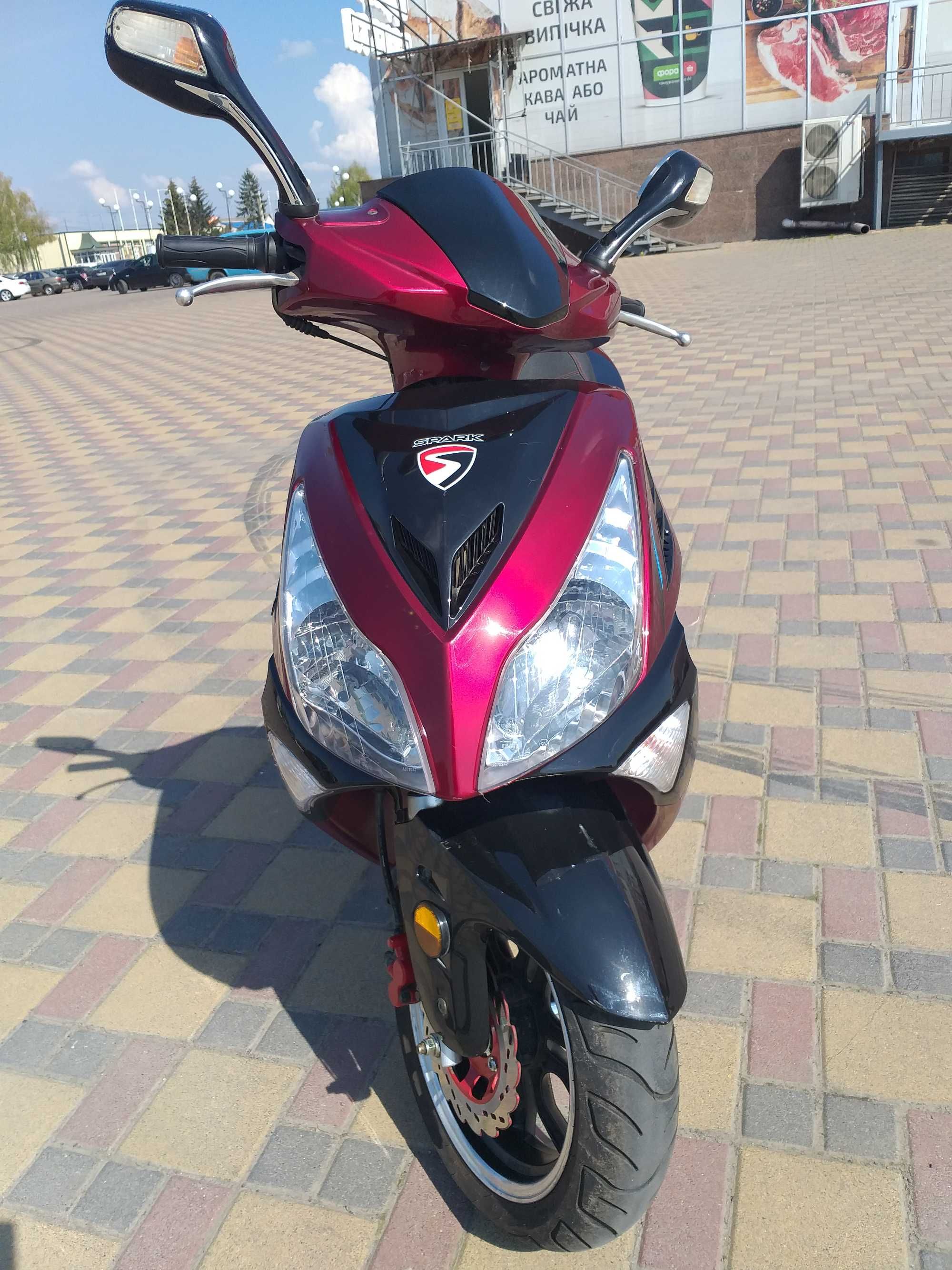 Скутер SPARK 150S-17R 2500км