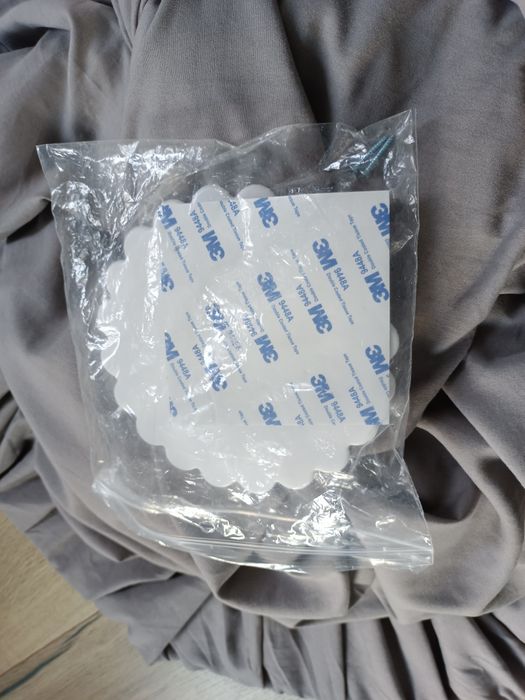 Baldachim kurtyna namiot tipi wiszący 70 cm x 290 cm nowy szary