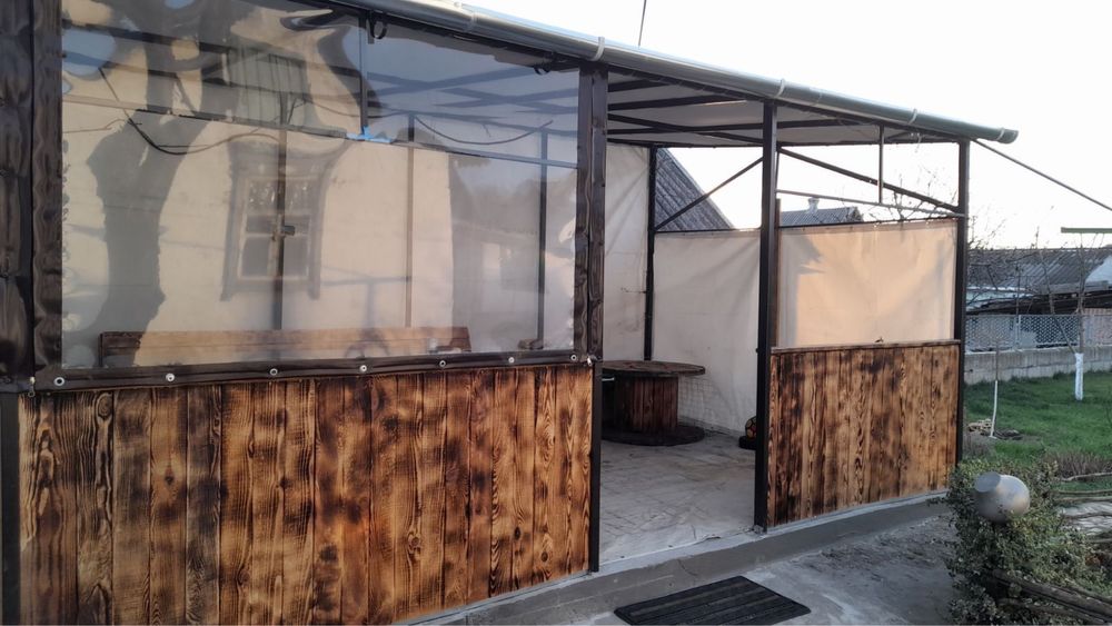 М’які вікна ПВХ, тенти, навіс, для альтанок, веранд, терасс