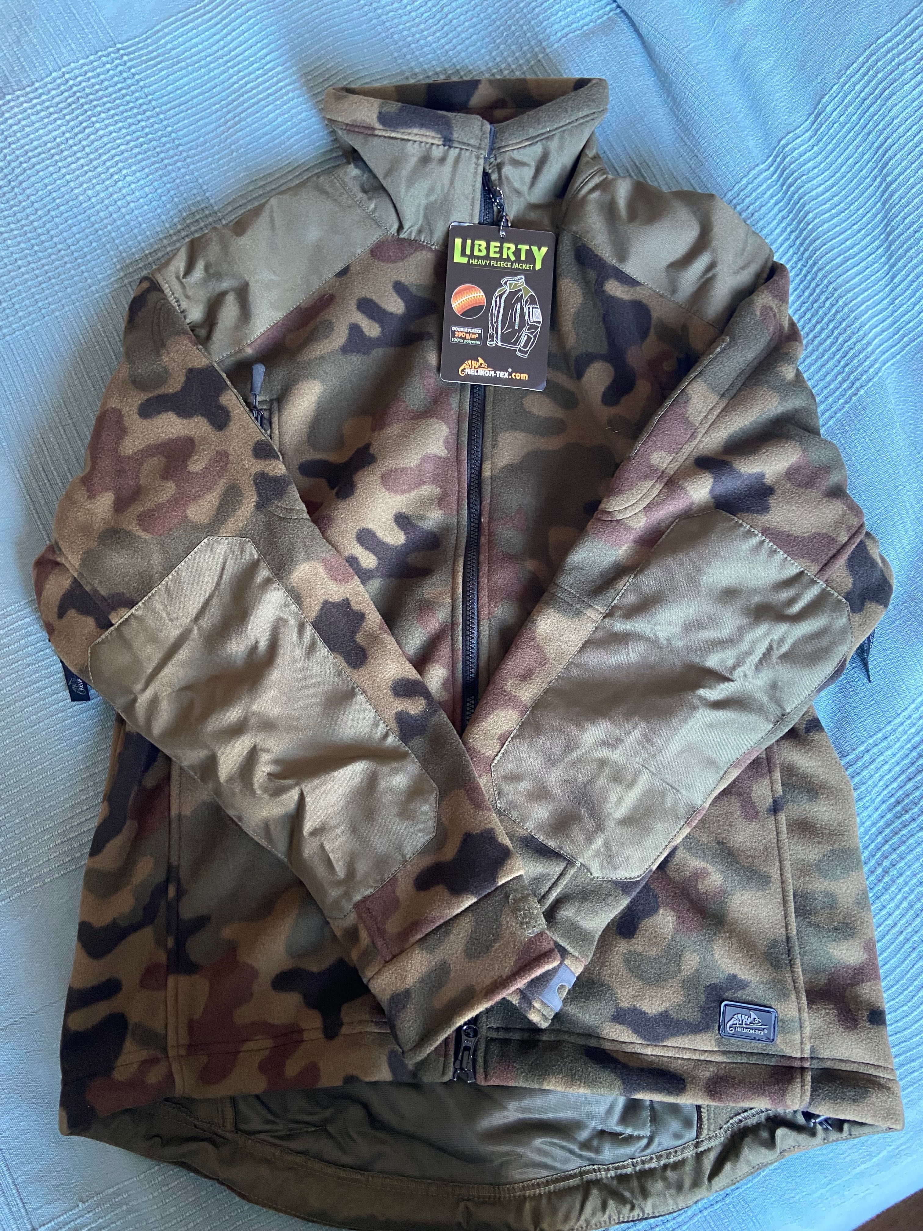 Polar Helikon Liberty Heavy Fleece Jacket - PL Woodland / wz.93 roz. M