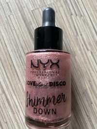 Nyx shimmer do ciala i twarzy