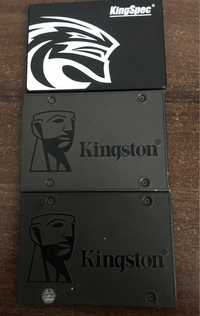 Ссд накопитель  Kingston ssd 120gb / hdd 500 gb