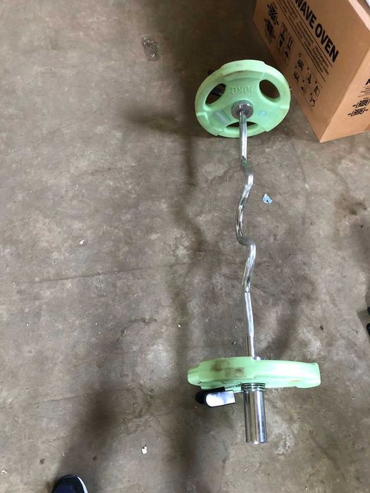 Продам Гриф олимпийский кривой+гантели