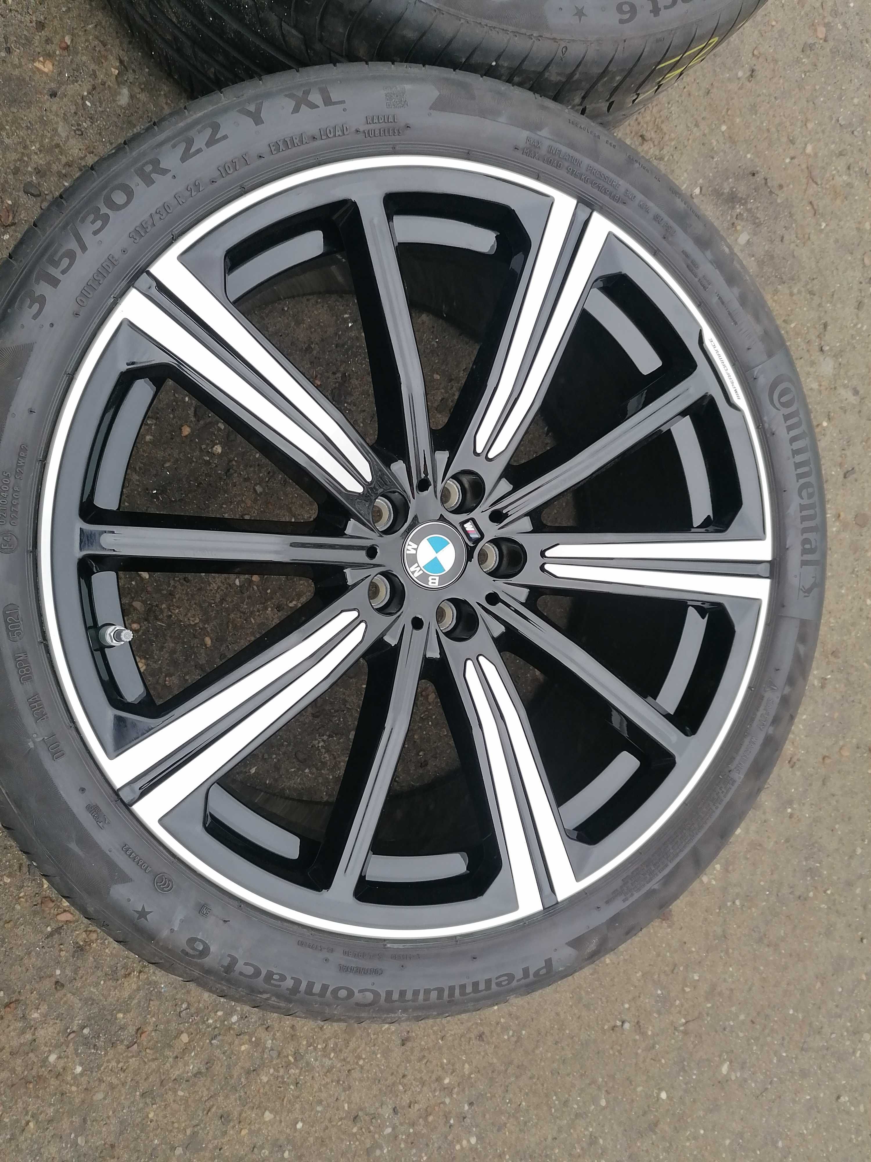 Koła 22" bmw x5 g05 x6 g06 x7 g07  m-performance wz 749 lato
