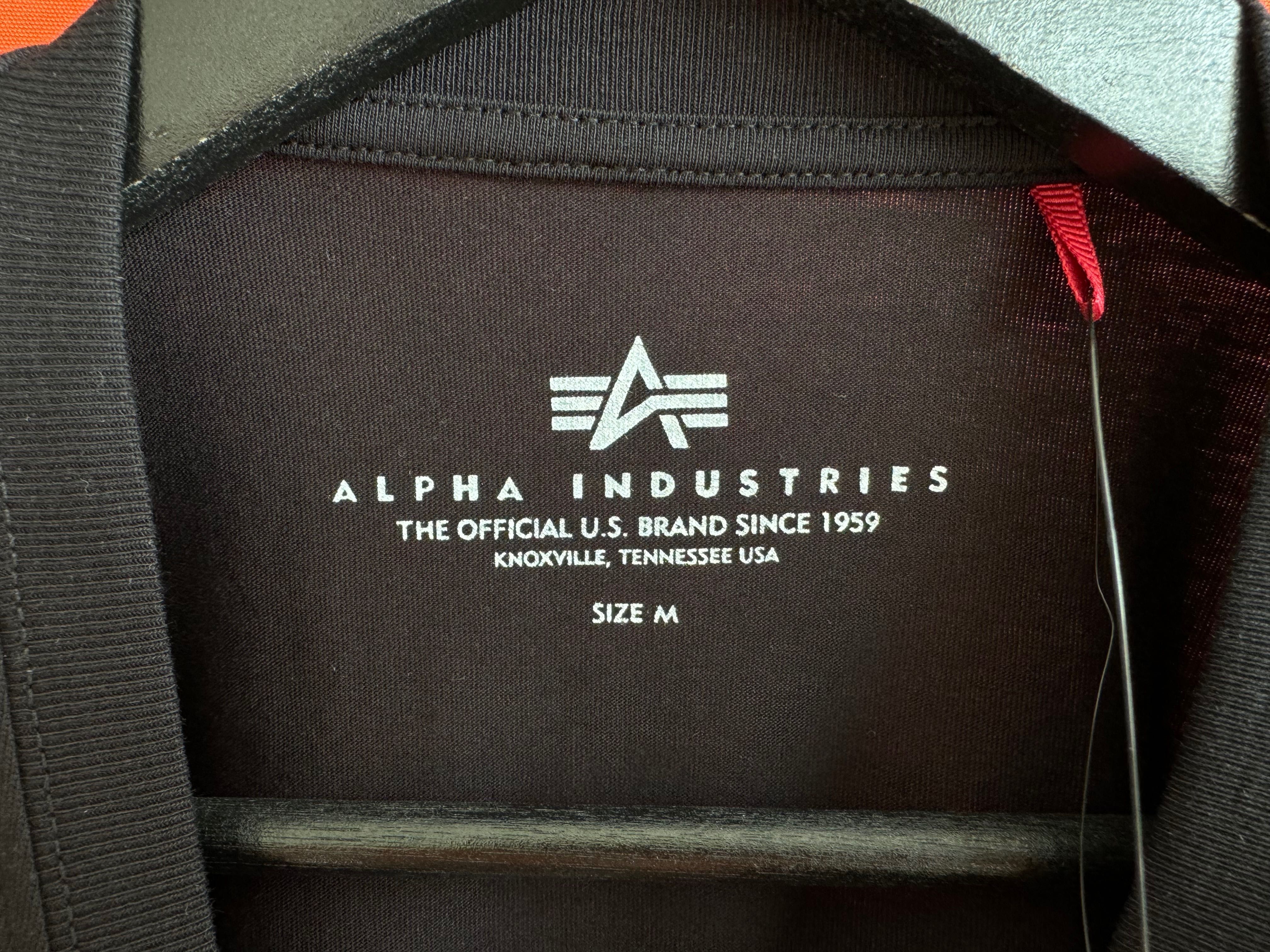 Alpha Industries оригинал мужская футболка размер M L XL NEW