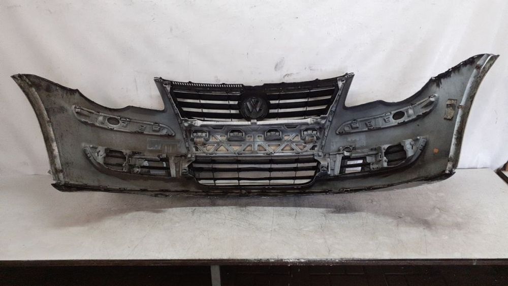 ^ ZDERZAK PRZÓD PRZEDNI VW VOLKSWAGEN TOURAN LIFT FL BIAŁY LB9A