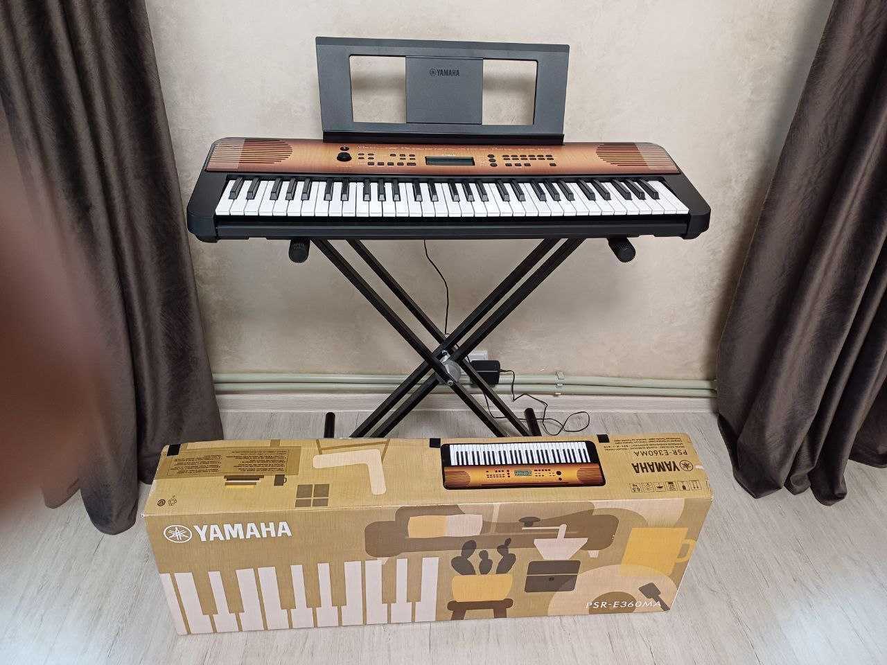 Синтезатор Yamaha PSR-E360MA!!! Динамічна модель + Подарунки.