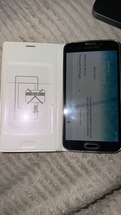 Samsung Galaxy S5 + Capa S-View Original — Desbloqueado