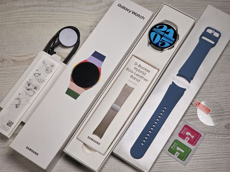 Смарт-годинник Samsung Galaxy Watch6 44mm Silver (SM-R940) • CUSTOM!