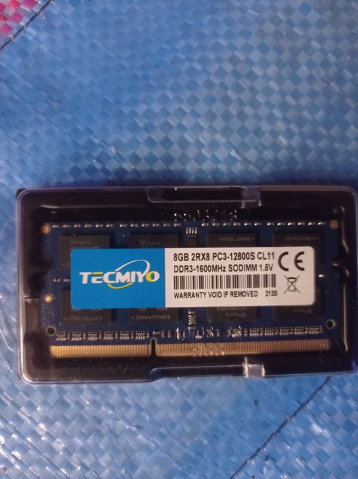 DDR 3 8gb 1600mhz