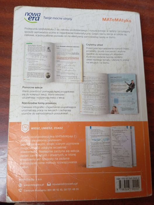 Podręcznik matematyka zakres podstawowy i rozszerzony 2