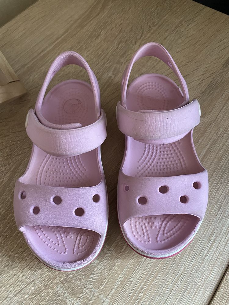 Crocs c9 рожевого кольору