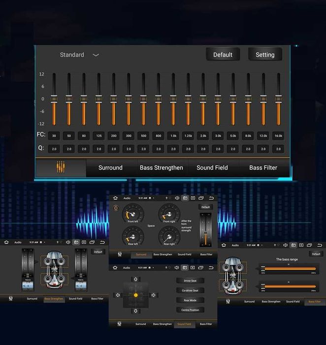 Radio GPS WiFi 4G MP3 Android CarPlay BMW 5 E60 E61 3 E90 E93 CCC 14,9