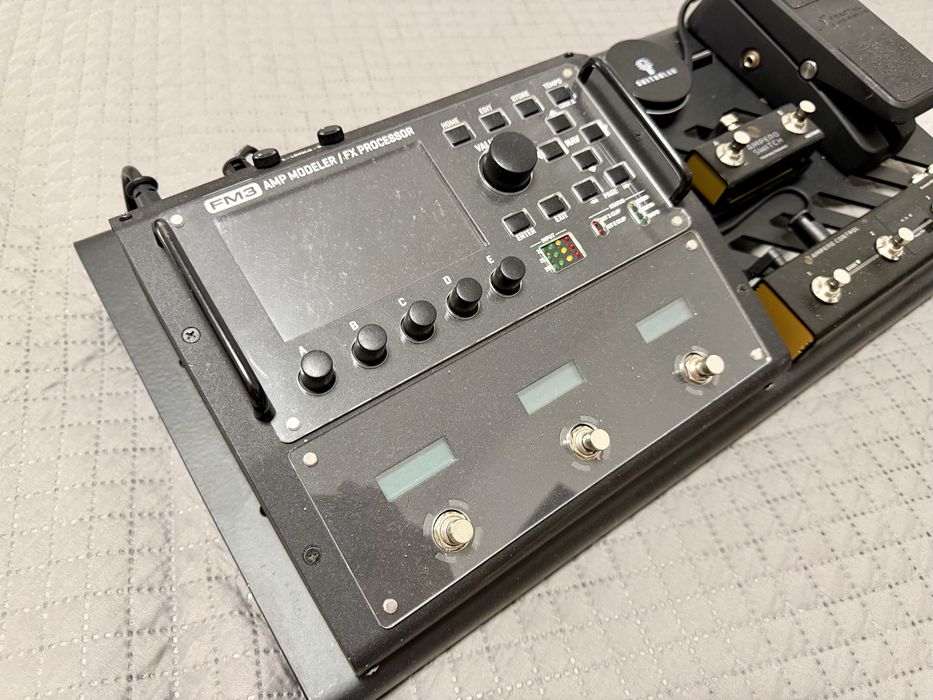 Pedalboard completa Fractal FM3/Hotone/Gator
