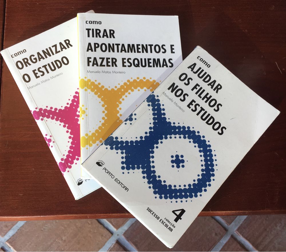 3 Livros - Coleção “Sucesso Escolar”, Porto Editora