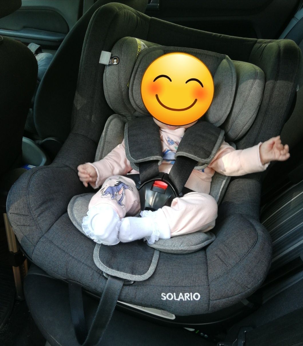 Fotelik samochodowy Coto baby solario isofix 0-18 kg