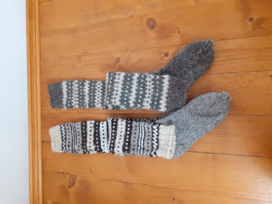 Гетры, носки из натуральной овечьей шерсти шерсти